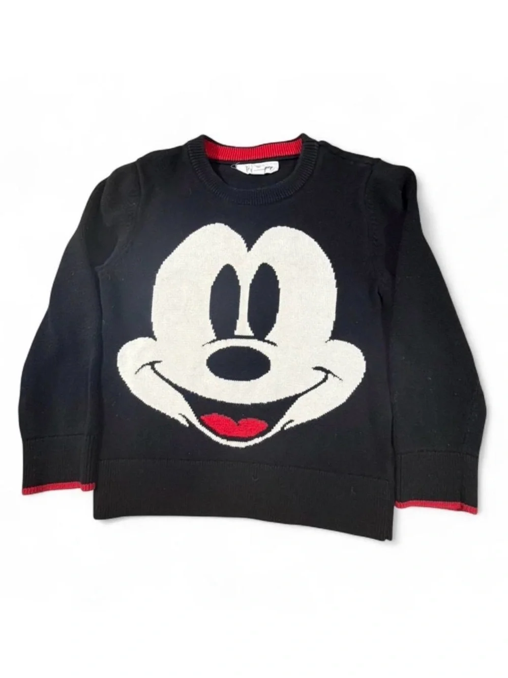 Baby Gap x Disney Mickey Mouse Black Pullover Sweater 5T